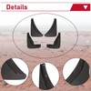 HECASA Heavy Duty Mud Flaps Guards Compatible with 2015-2023 Dodge