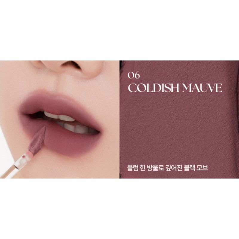 Rainbow Mansion Tie Cover Matte Lip Tint 06 COLDISH MAUVE