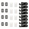 Retaining straps, set of 8 fastening straps and clips, attachment