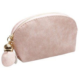 PR-MINIPOUCH Mini Pouch, Cute Coin Purse, Compact, Women's Coin Case, Card Case, Pastel Colors, Pink
