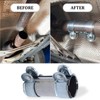 Kingsea Exhaust Sleeve, Rustproof, Diameter 55 mm × 125 mm,