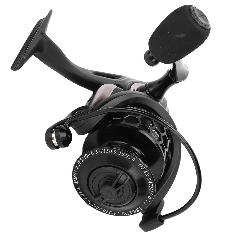 Spinning Reel 13+1 Bearings 5.0:1 Gear Ratio Left Right Interchangeable
