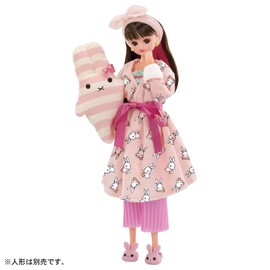Takara Tomy Licca Takara Tomy "Licca-chan Dress #Licca #Oomori My Room Wear" Doll Pretend Play Toy 3 Years and Up, Passed Toy Safety Standards ST Mark Certified