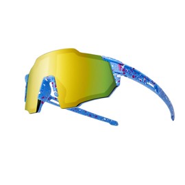 TTOAOKE Kids Sunglasses Youth Baseball Glasses for Sports & Cycling Lightweight Anti-Glare Softball Goggles for Boys & Girls (BF018)