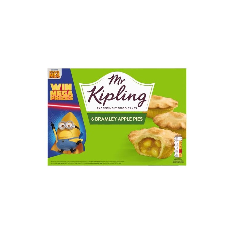 Mr Kipling Bramley Apple Pies 6
