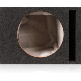 Belva1SV12G Single 12" Subwoofer Enclosure Box Vented MDF (Gray)