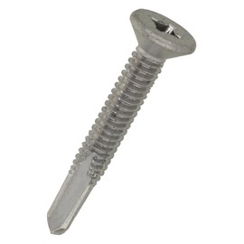 Yawata Screws NP 5 x 35 (56 pieces) for stainless steel planks, installed on iron plates of 0.09 - 0.55 inches (2.3 - 12 mm) thick without holes