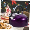 OHPHCALL Stainless Steel Whistling Kettle Household Pot with Handle for
