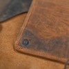 moonster Leather Portfolio, Brown, 33x25cm, Vintage