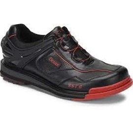 Dexter Mens SST 6 Hybrid BOA Bowling Shoes Left Hand - Black/Red 9