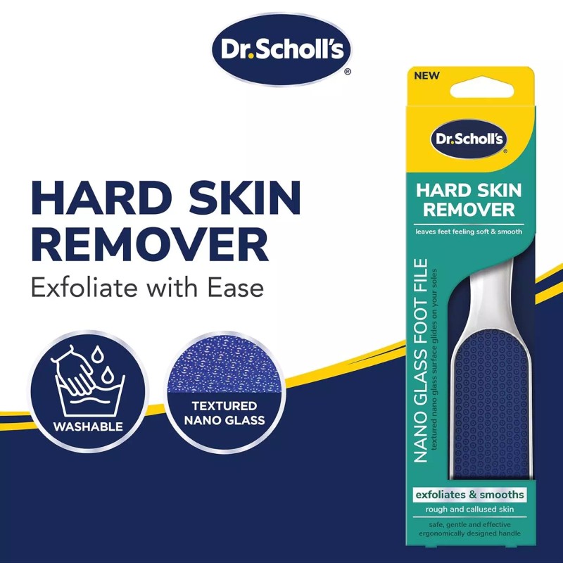 Dr. Scholls Hard Skin Remover Nano Glass Foot File Foot