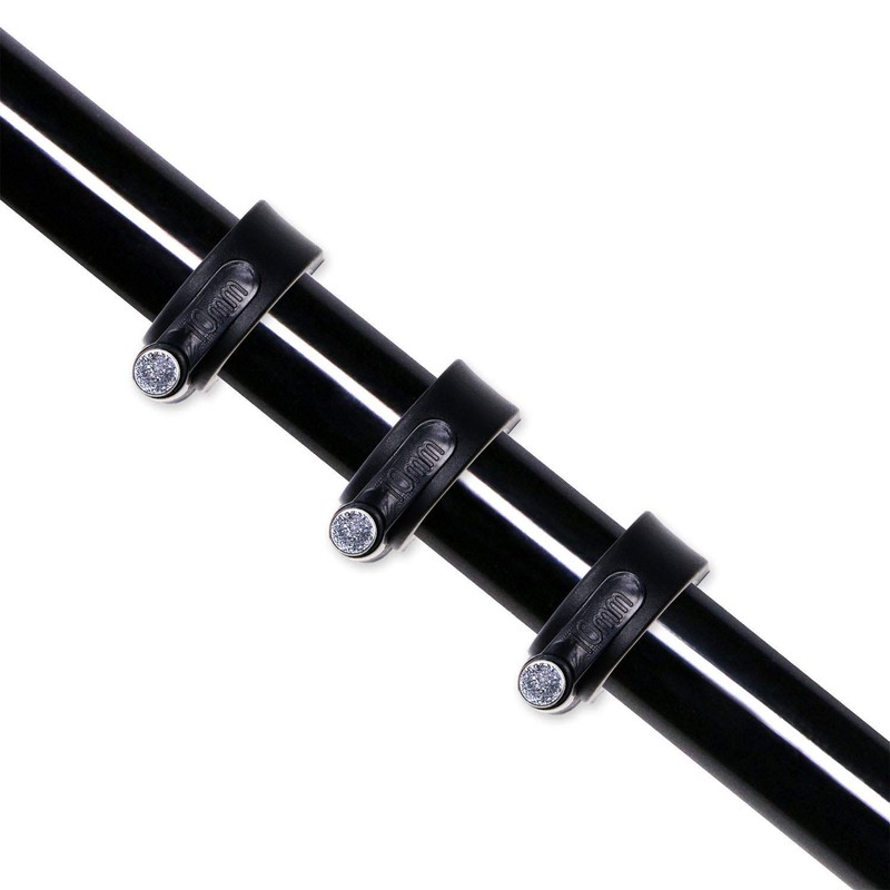 Mini Skater 10mm Diameter Circle Ethernet Nylon Wire Cable Clips