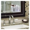iDesign York Countertop Bar Soap Dish, Metal Soap Holder for