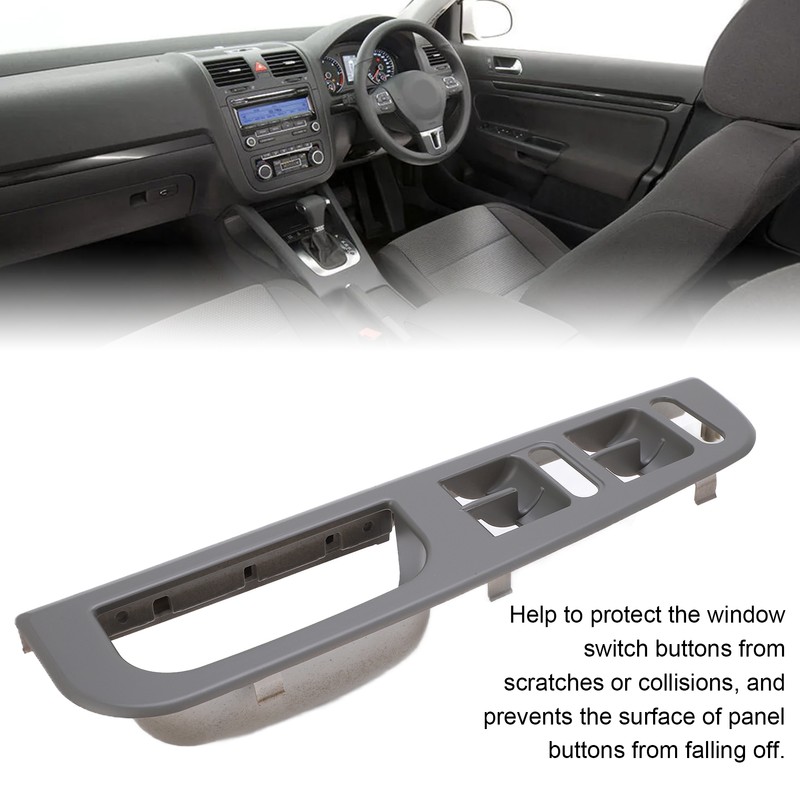 Window Switch Panel Trim 3B2867172E Waterproof Replacement for Bora MK4