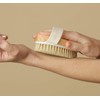Dry Brush for Lymphatic Drainage Exfoliating Shower Bath Natural Wood