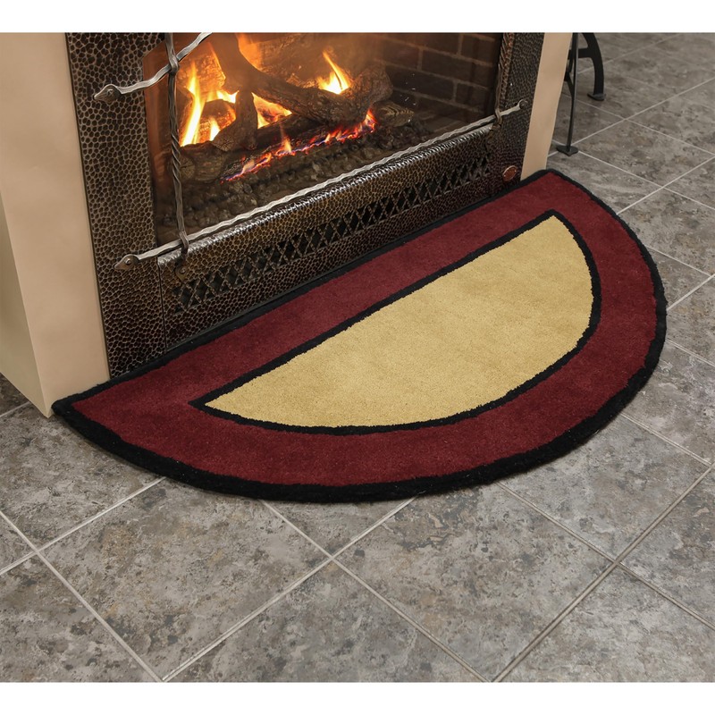 Minuteman International Berry, Contemporary II Half Round Rug