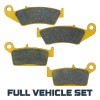 Traild Suzuki DRZ 400 2000-2024 Ceramic Brake Pad Set Front