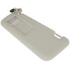 Gray Left Driver Side Car Sun Visor With Sunroof for