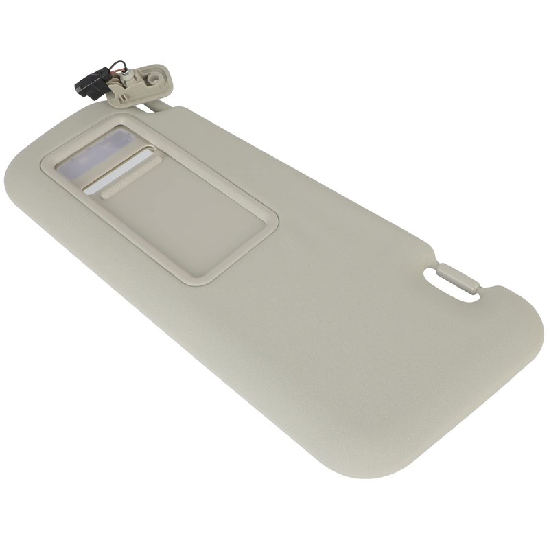 Gray Left Driver Side Car Sun Visor With Sunroof for