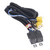 H4 Headlight Relay Harness High Temperature Resistant Ceramic Socket H6054