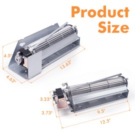 FBK-100 Blower Kit for Superior, Astria, Lennox Fireplaces - 80L84 FBK100 for Lennox LMDV3530CNM, MPD3530CNM - Replacement Fan Kit