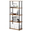 Furinno Turn-N-Tube 5-Tier Multipurpose Shelf / Display Rack / Storage