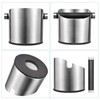 Large Size Coffee Knock Box, SANTOW Stainless Steel Construction Black