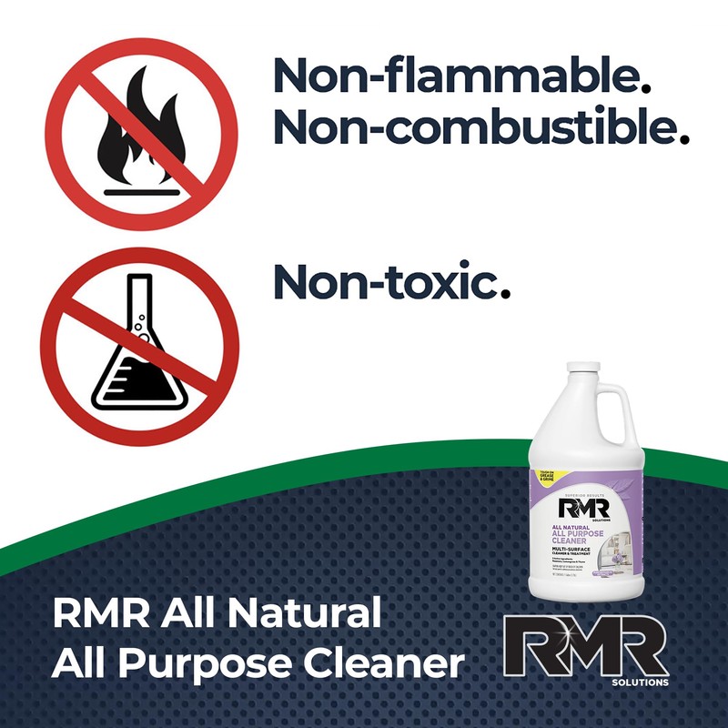 RMR All Natural All-Purpose Cleaner - Non-Toxic, Rinse-Free Multipurpose Cleaning