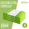 Refills Compatible with Dekor CLASSIC Diaper Pail Refills | 4