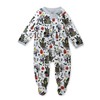HonestBaby Sleep and Play Footed Pajamas One-Piece Sleeper Jumpsuit Zip-front