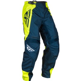 Fly Racing F-16 Men's Pants (Navy/Hi-Vis/White, Men's 36" Waist Pant)