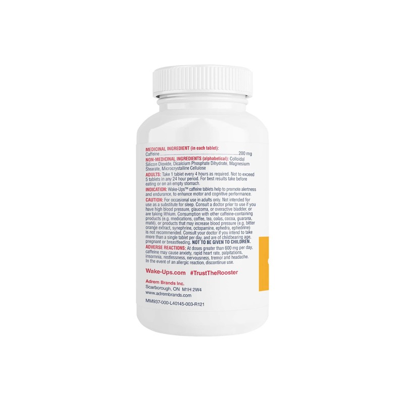 WAKE UPS Wake-Ups 200mg Caffeine Tablets (Pack of 3)