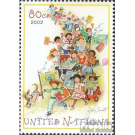 UN - NEW York 889 (complete.issue.) fine used/cancelled 2002 Postage stamp (Stamps for collectors)