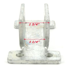 Sturdy Built Boat Trailer 4 Hole Bolt On Rear Leaf Spring Hanger