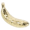 VICASKY Reflective Disco Banana Ornament Retro Decorative Fruit Figurine for