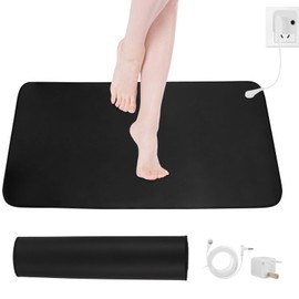 Grounding Mat Earthing UK, Grounding Mat, Ground Sheet for Improved Sleep Stress, Pain and Inflammation, Universal Earthing Mat Supports Full Body Wellness at Home or Office