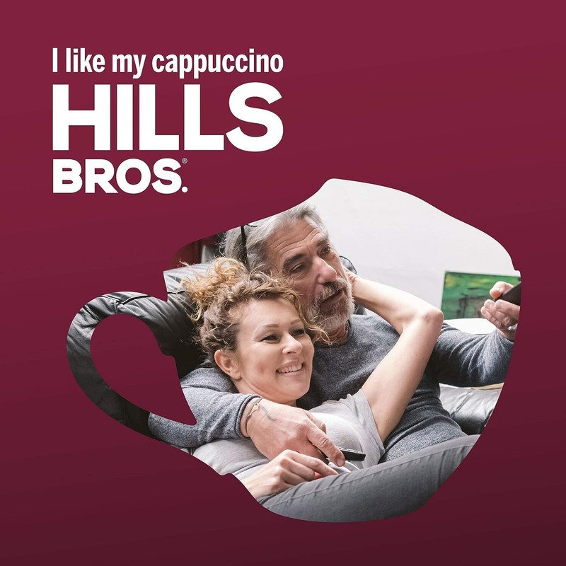 Hills Bros. Flavor Coffee (Classic Cappuccino, 14 Ounce (Pack of