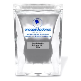 Encapsuladoras México Saw Palmetto 1 Kg Extracto Polvo 10:1 Sabor Natural