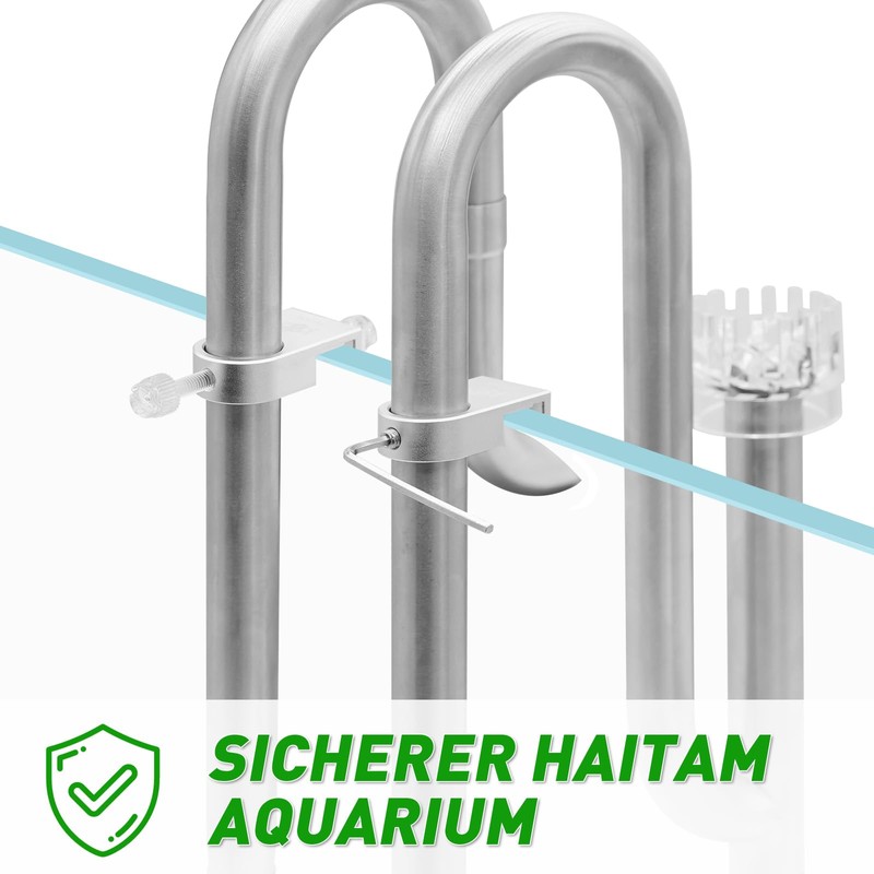 LINLAN 304 Stainless Steel Lily Pipe Inflow and Outflow with
