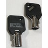 Trimax Trailer Lock Replacement Tubular Barrel Keys SafeCo Brands 2-Keys