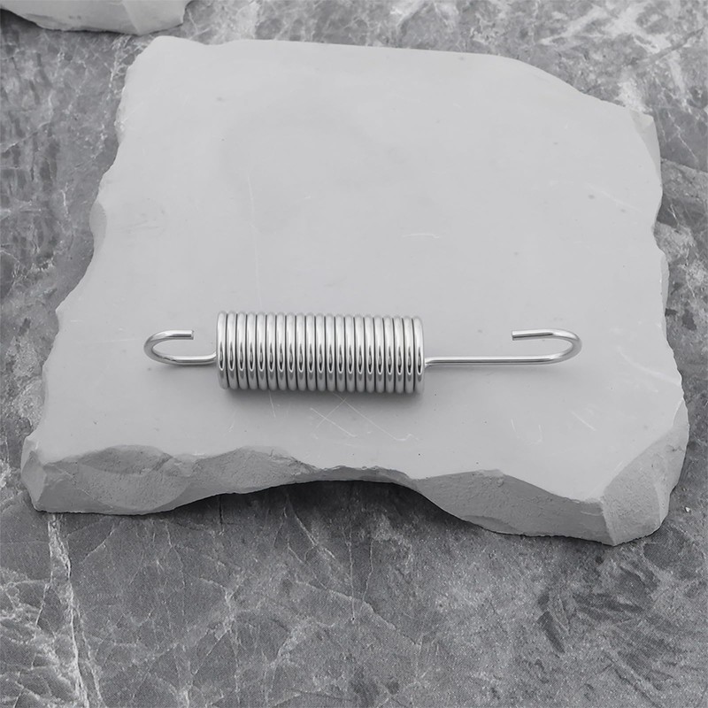 ECSiNG 2pcs Deck Chair Tension Springs Wire Galvanised Steel Long