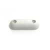 5 x White Oval Rubber Toilet Seat Buffer 60mm x
