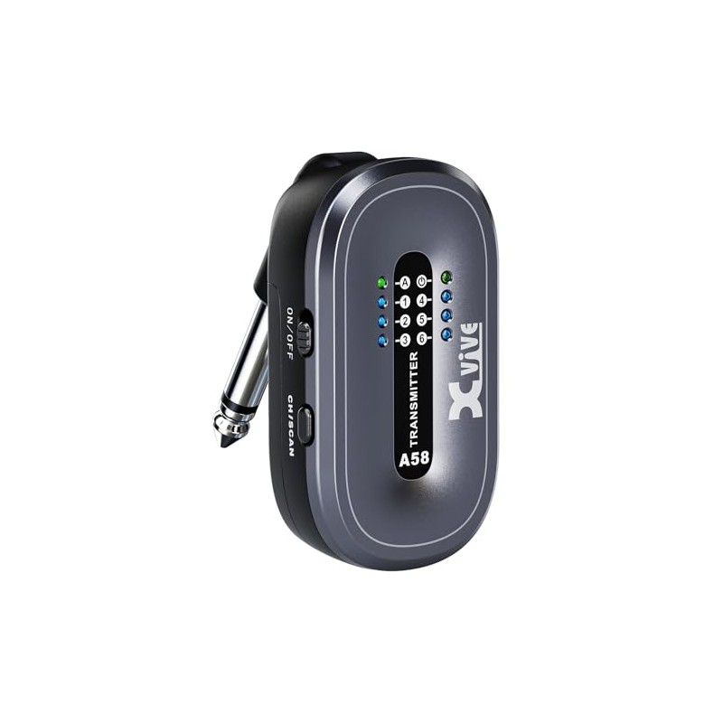 Xvive A58T Wireless Guitar Transmitter for A58 and P58 Pedal