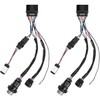 810003 Headlight Conversion Wiring Adapter Harness Assembly Kit for Ram