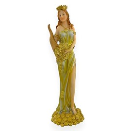 GCK 12" Inch Angel de la Abundancia Abundance Abundia Statue Figurine Imagen Figure