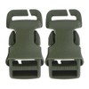 YASHALY 2pcs Tactical Quick-Release Buckles Molle Webbing Buckle Clip Fits