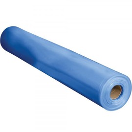 VBS - Concrete Vapor Barrier - 15 mil - Heavy Duty Plastic Tarp, Polyolefin Vapor Barrier Plastic Sheeting, Painters Tarp, Roll of Heavy Duty Plastic, Crawl Space Vapor Barrier (7' x 70'), Blue/Green