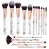 DUAIU Brochas de Maquillaje 16PCs Set de Brochas de Maquillaje