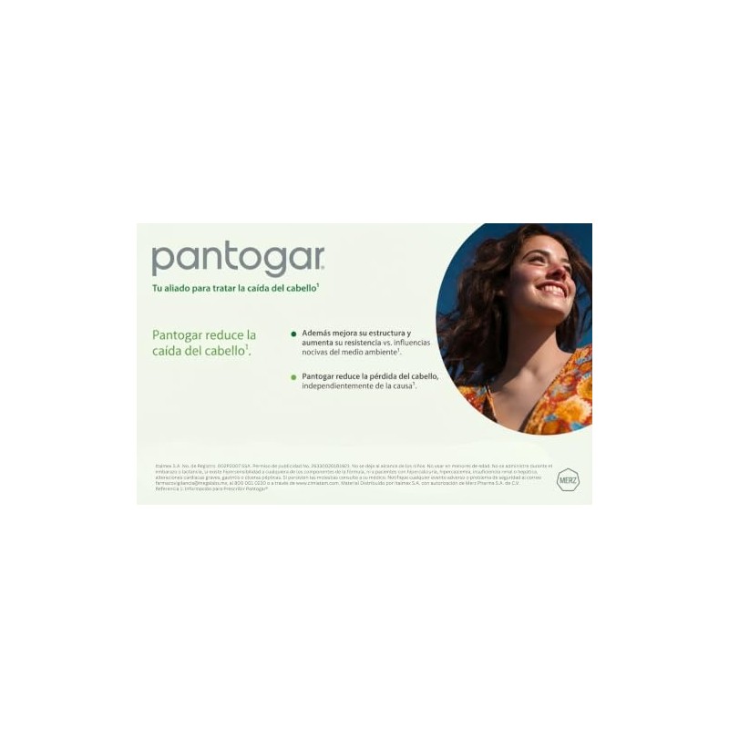 Pantogar | Suplemento Anticaída para Cabello y Fortalecimiento de Uñas