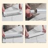 Plastic Wrap Cutter Dispenser Wall Mounted Adjustable Cling Film Cutter